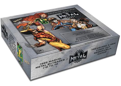 2020 upper deck marvel x-men metal universe hobby box stores|Marvel Universe Trading Card Boxes and Cases by Upper Deck.